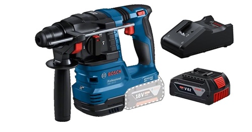 סט בוש פטישון Bosch GBH 18V-22 עם סוללת 4.0Ah ומטען GAL 18V-40
