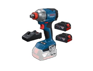 סט בוש אימפקט Bosch GDX 18V-285 עם 2 סוללות 4.0Ah ומטען GAL 18V-40