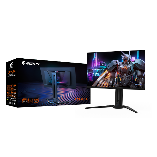 מסך GIGABYTE AORUS FO27Q5P 27 2K QD-OLED 0.03ms 500Hz HDR USB KVM