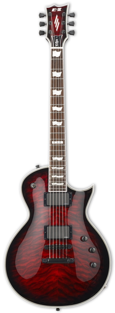 גיטרה חשמלית ESP E-II Eclipse QM