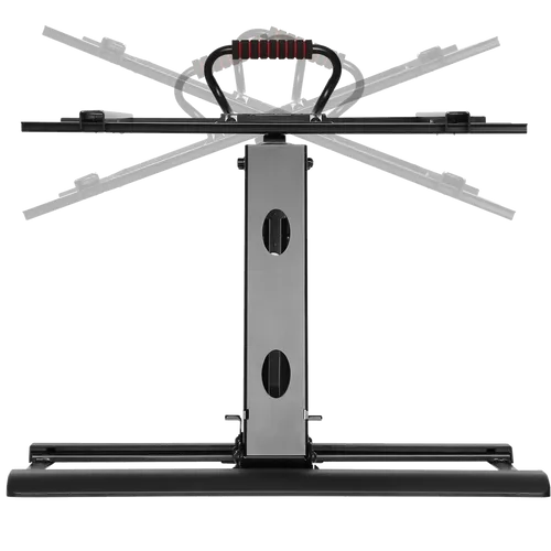 זרוע קיר הידראולית לטלוויזיה עם ידית לשינוי גובה לומי עד Lumi Brateck 43