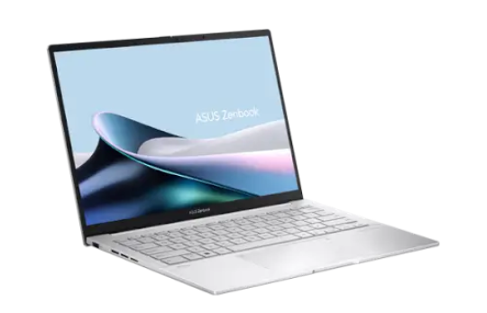 מחשב נייד Asus ZenBook 14 (UX3405CA-PZ430W) 14" Oled Touch / 3K / Ultra  5 225H /16G-DDR5/1T/W11H/1Y/Foggy Silver