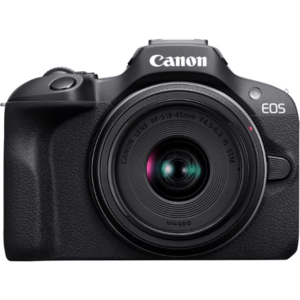 מצלמה ללא מראה עם עדשה Canon EOS R100 18-45mm