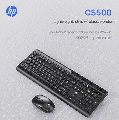 סט מקלדת + עכבר HP CS500