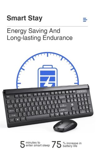 סט מקלדת + עכבר HP CS500