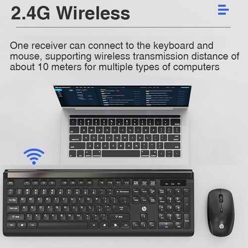 סט מקלדת + עכבר HP CS500