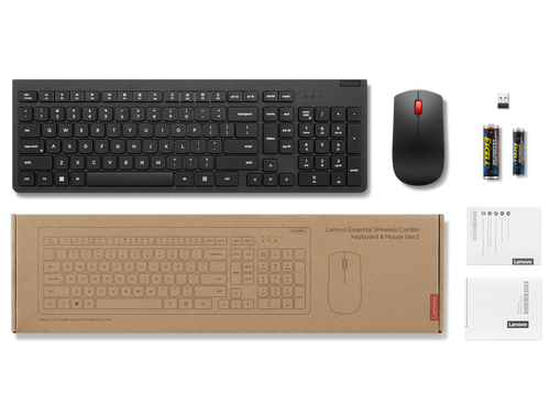 סט מקלדת + עכבר Lenovo Essential Gen2