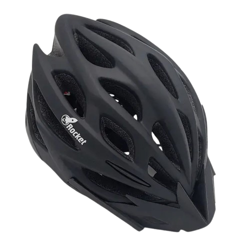 קסדת אופניים רוקט שחור - ROCKET COMP HELMET