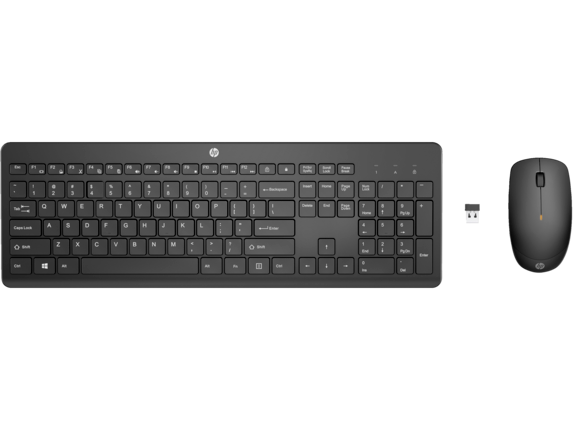 סט מקלדת + עכבר אלחוטי HP 235