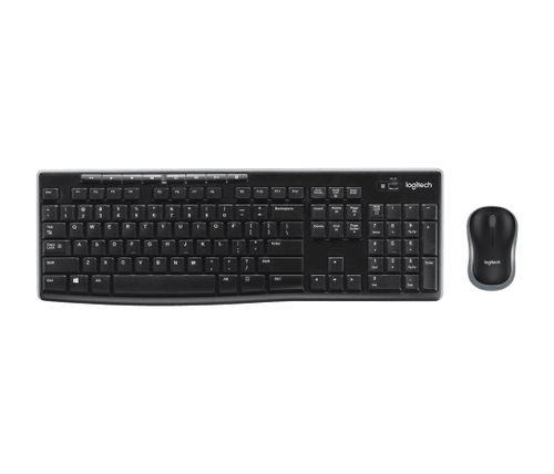 סט מקלד + עכבר אלחוטי Logitech MK270