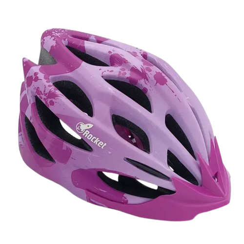 קסדת אופניים רוקט סגול - ROCKET COMP HELMET