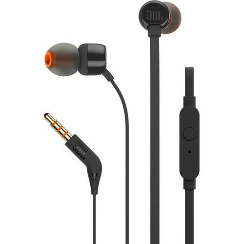 אוזניות JBL T110 - עם מיקרופון ושלט מובנים