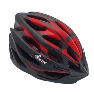 קסדת אופניים רוקט אדום / שחור - ROCKET COMP HELMET