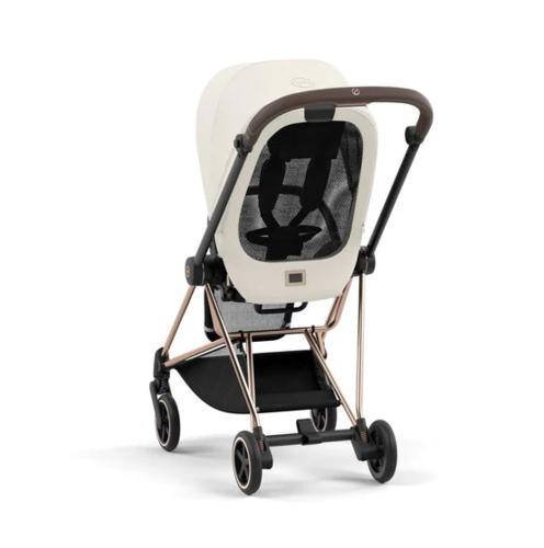עגלת תינוק Mios 3 Off White עם שלדה רוזגולד 