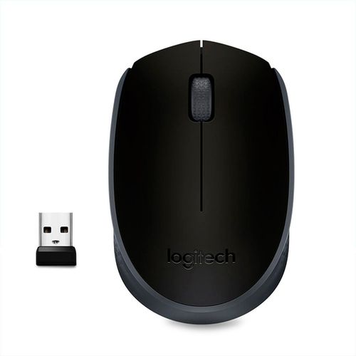 עכבר אלחוטי שחור Logitech 170 
