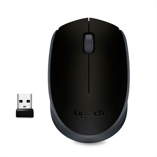 עכבר אלחוטי שחור Logitech 170 