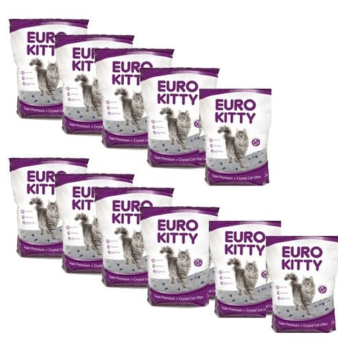 EURO KITTY חול קריסטל - חול לחתולים