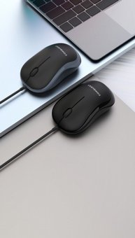 עכבר חוטי 3D מקצועי ComQuest 1650
