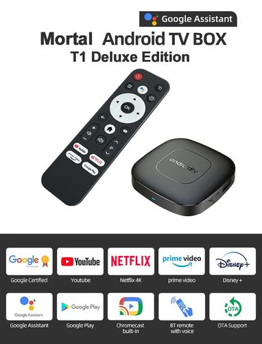סטרימר Mortal Android TV Box T1
