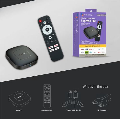 סטרימר Mortal Android TV Box T1