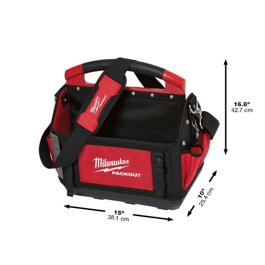 תיק כלי עבודה מילווקי PACKOUT 15 אינץ' | MILWAUKEE דגם 48-22-8315