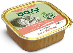 מעדן OASY לחתולים בטעם סלמון 100 גרם פטה אואסי