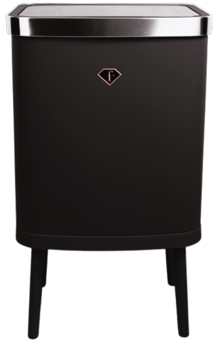 פח חכם 30 ליטר עם חיישן תנועה FashionTV Black & Rose Gold FTV0153