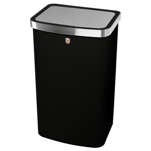 פח חכם מעוצב 60 ליטר שחור רוז Berlinger Haus BH9796