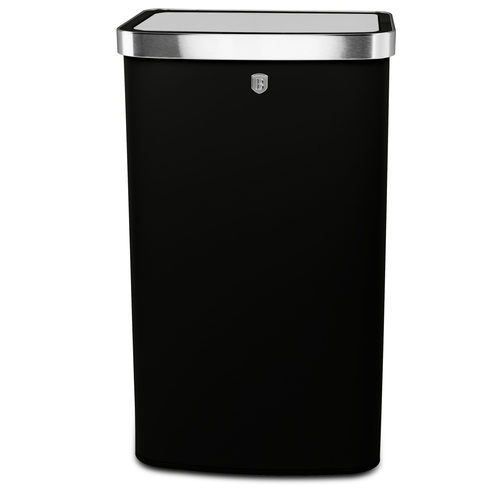 פח חכם מעוצב 60 ליטר שחור Berlinger Haus BH9795