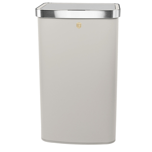 פח חכם מעוצב 60 ליטר קרם סהרה Berlinger Haus BH9793