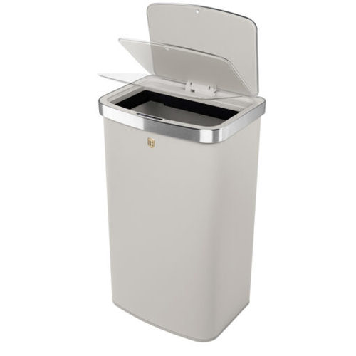 פח חכם מעוצב 60 ליטר קרם סהרה Berlinger Haus BH9793