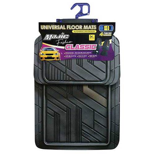 car floor mats, rubber with nice detail