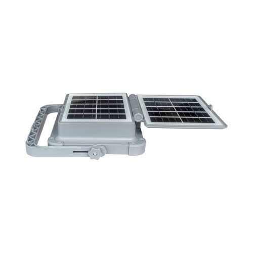 פנס אפור נטען + סולארי UNITY 100W 3CCT