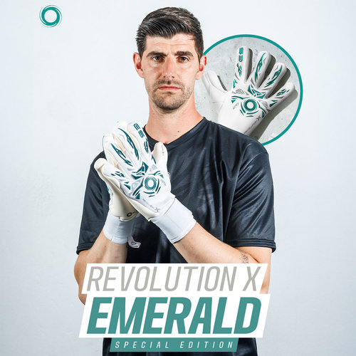 כפפות שוער מקצועיות Elite Sport NEO REVOLUTION X EMERALD 2026