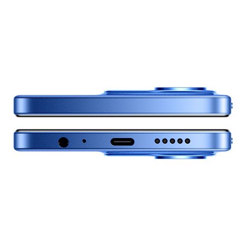 Xiaomi Redmi 15C – חיבורים תחתונים וחיבור אוזניות 3.5 מ״מ בצבע כחול