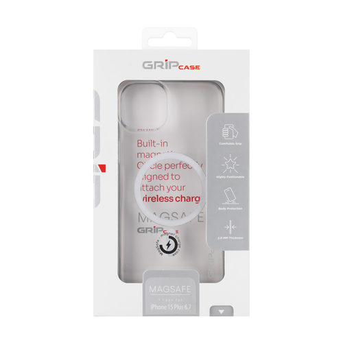 כיסוי שקוף Grip Case Crystal MagSafe for iPhone 16 Pro Max Clear