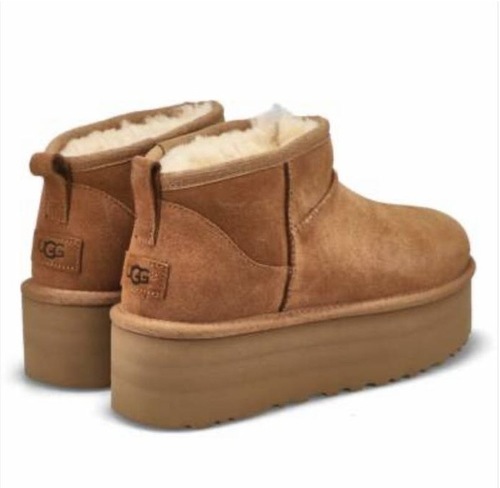 מגף UGG מיני פלטפורמה חום מידות 36-41 לנשים