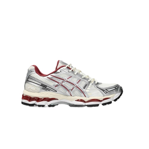 נעל ASICS מידות 36-42 לנשים בגוון כסוף-בורדו