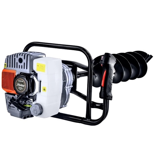 מקדח אדמה מוטורי 300mm 42.7cc כולל 3 מקדחים מבית האנטר