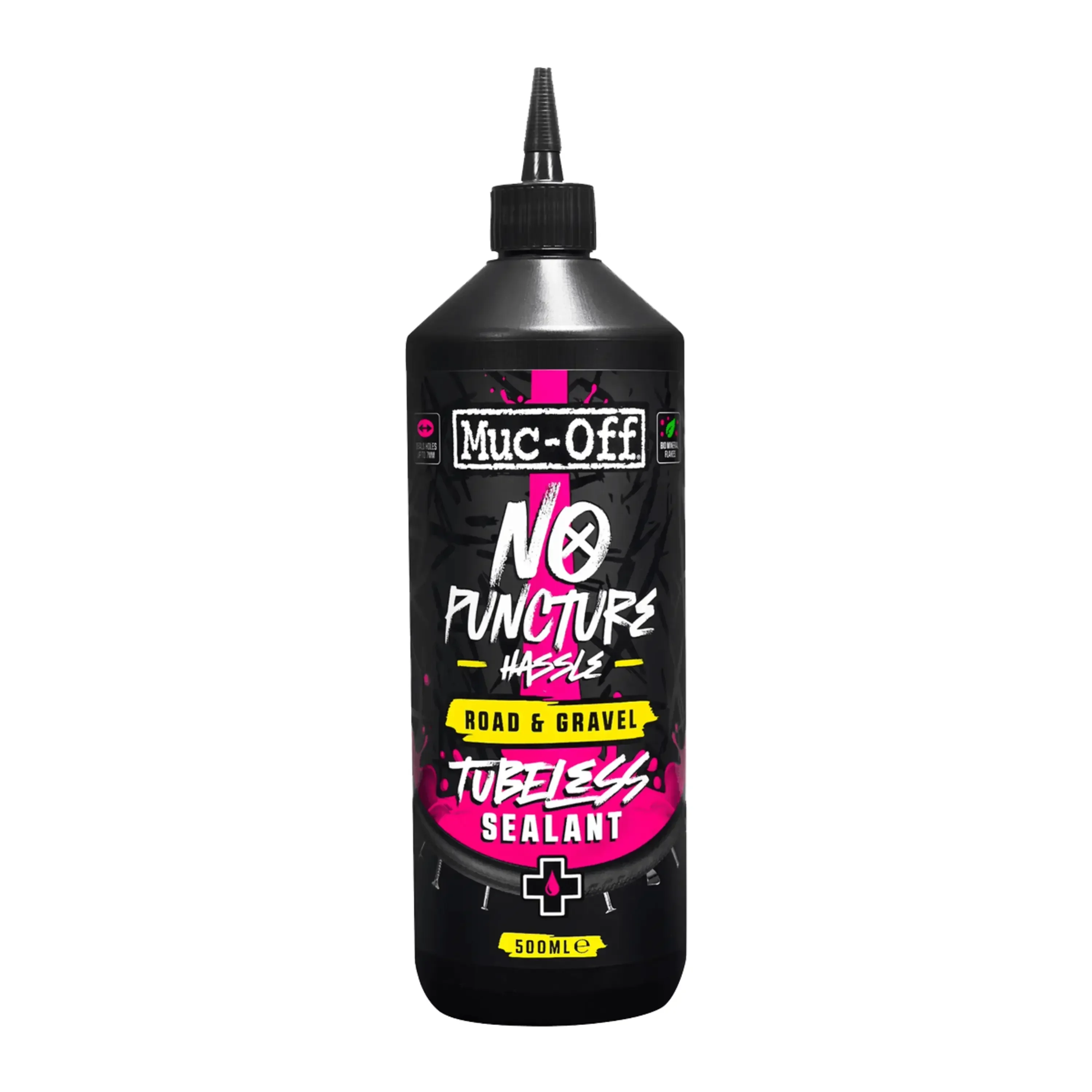 חומר טיובלס לאופניים מאק אוף - MUC-OFF OFF ROAD & GRAVEL TUBELESS SEALANT 500ML