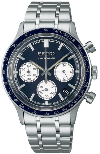 SEIKO SSB477P1 סדרה חדשה לגבר זכוכית מעוגלת במראה וינט'ג