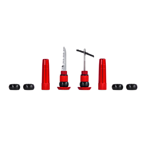 קיט טיובלס לכידון מאק אוף אדום - MUC-OFF STEALTH TUBELESS PUNCTURE PLUG