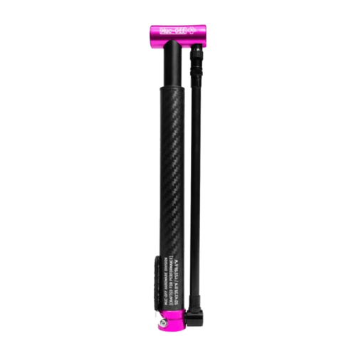 משאבה ניידת לאופניים מאק אוף - MUC-OFF AIRMACH CARBON PUMP