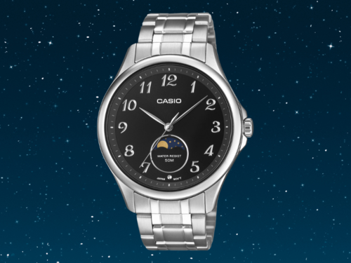 CASIO MTP-M110D-1A MOONPHASE ירח לגברים סדרה חדשה