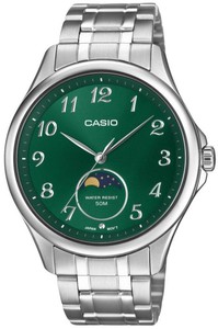 CASIO MTP-M110D-3A MOONPHASE ירח לגברים סדרה חדשה