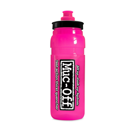 בקבוק שתיה לאופניים מאק אוף ורוד - MUC-OFF CUSTOM FLY WATER BOTTLE 500ML