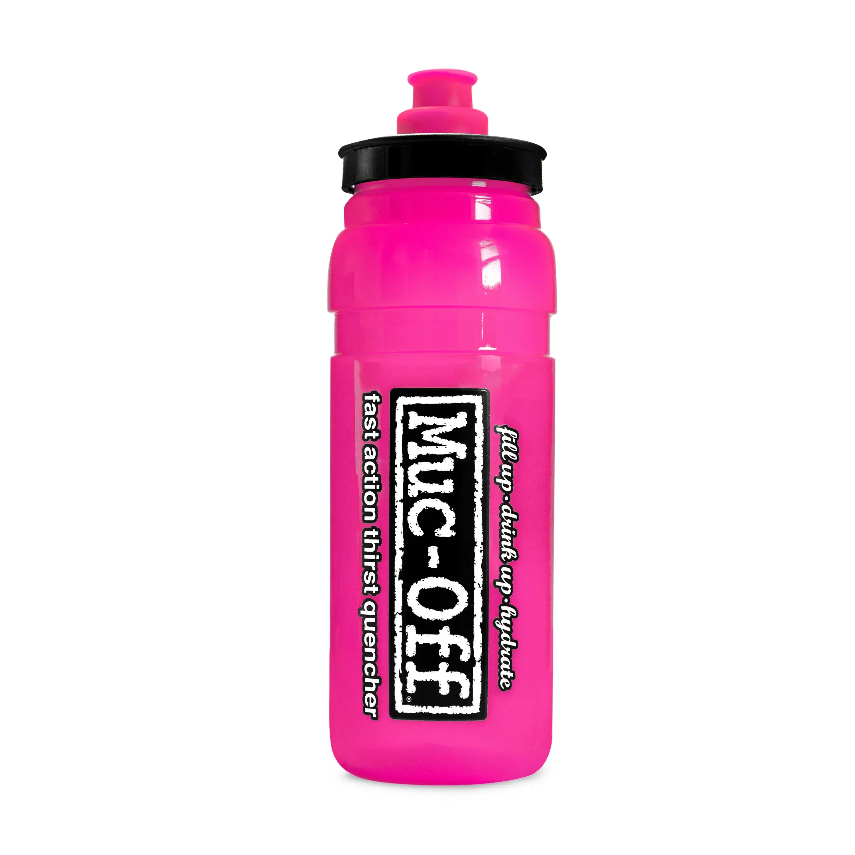 בקבוק שתיה לאופניים מאק אוף ורוד - MUC-OFF CUSTOM FLY WATER BOTTLE 500ML