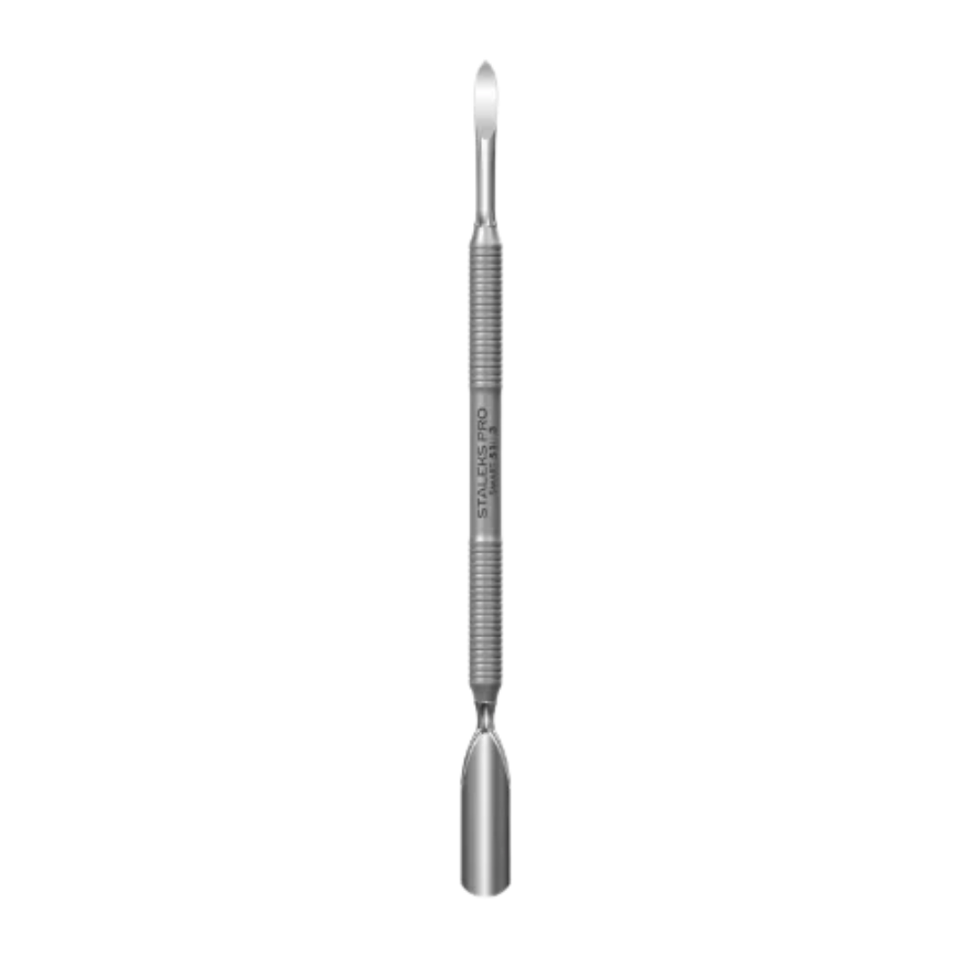 דוחף עור מניקור SMART 51/3 (דוחף שטוח מעוגל ודוחף קוני שטוח) - סטאלקס | STALEKS