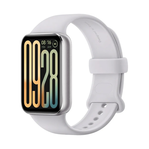 צמיד כושר חכם שיואמי Xiaomi Smart Band 9 Pro בצבע כסוף