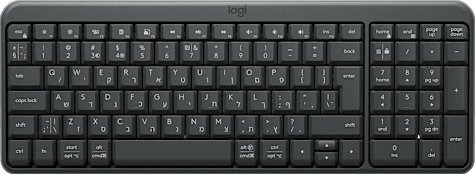 LOGITECH K250 GRAPHITE HEB 2.4GHZ/BT